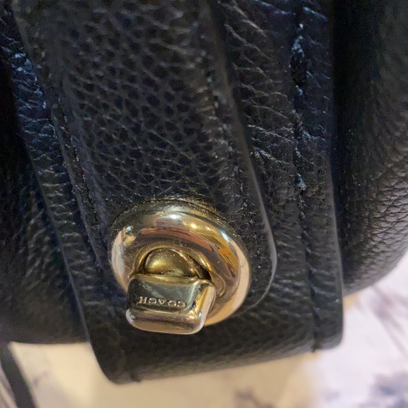 Coach Pebbled Leather and Jacquard Fabric Shoulder bag Legacy collection - Picture 7 of 16